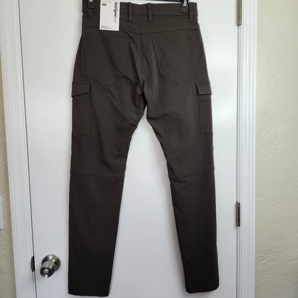Projek Raw Bungee flex Green Cargo Pants Stretch Classic Fit Stretch Mens 30 - Picture 5 of 11